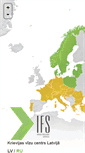Mobile Screenshot of ifs-latvia.com